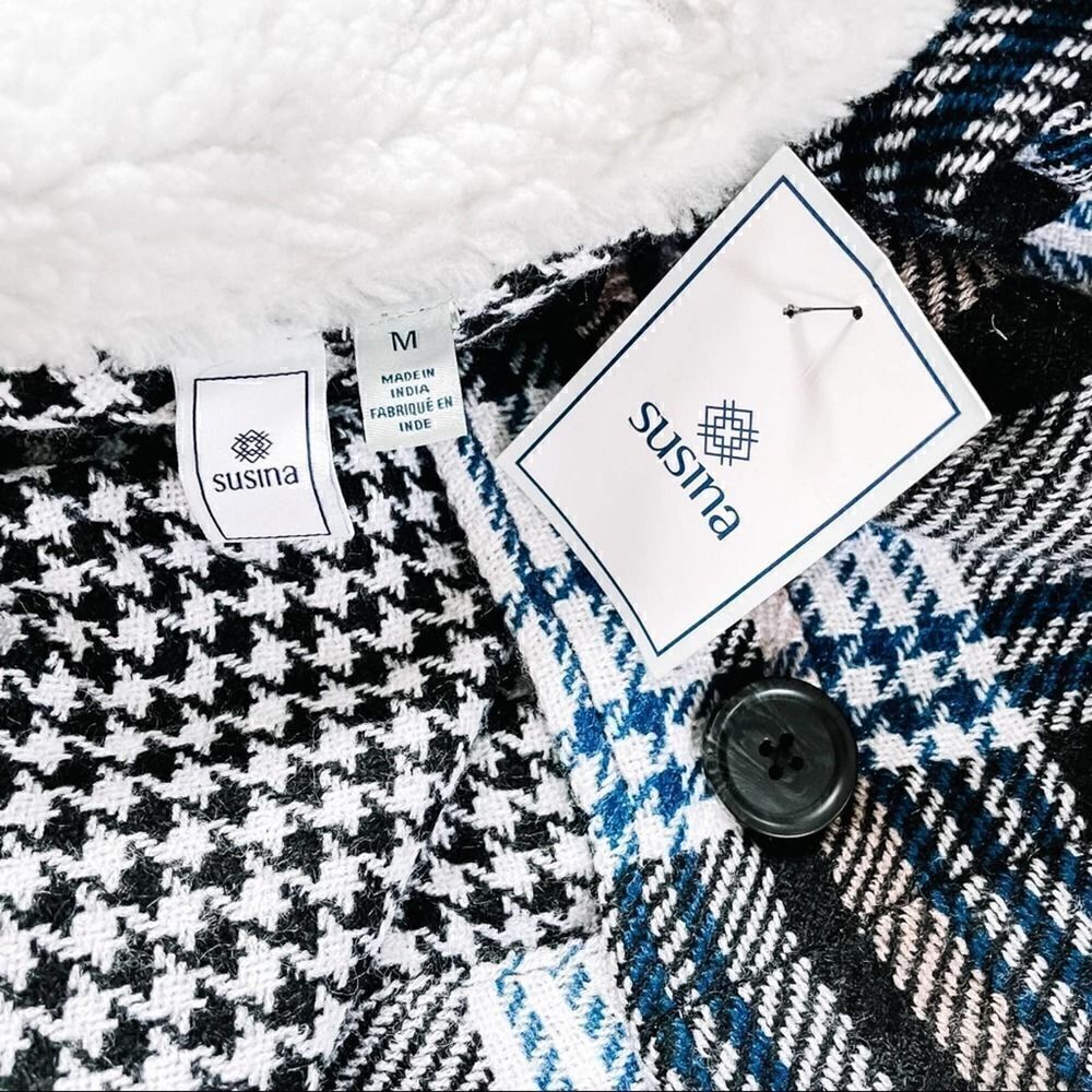 Susina Plaid Shacket   - Picture 6 of 11